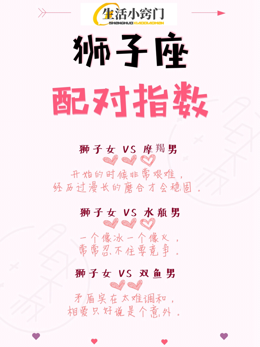 狮子座女生#狮子座和什么座最配#