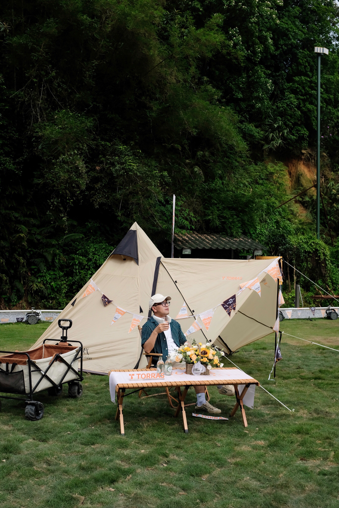 广州最美峡谷营地陈伟霆同款露营地