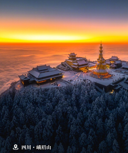地理君带你看中国之【冬赏国色】雪景之美，各位请晒图吧！

路过腊八、走过大寒、春