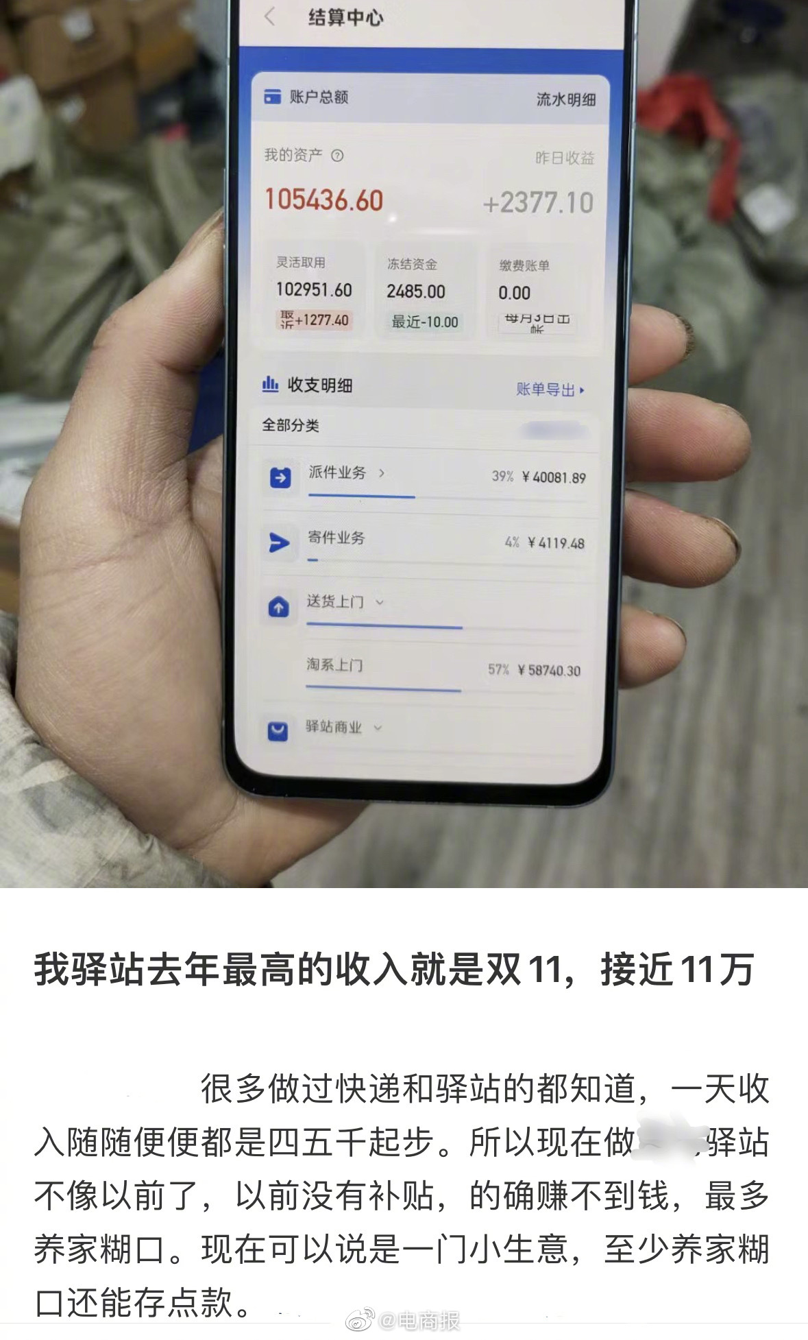 快递驿站究竟赚不赚钱？