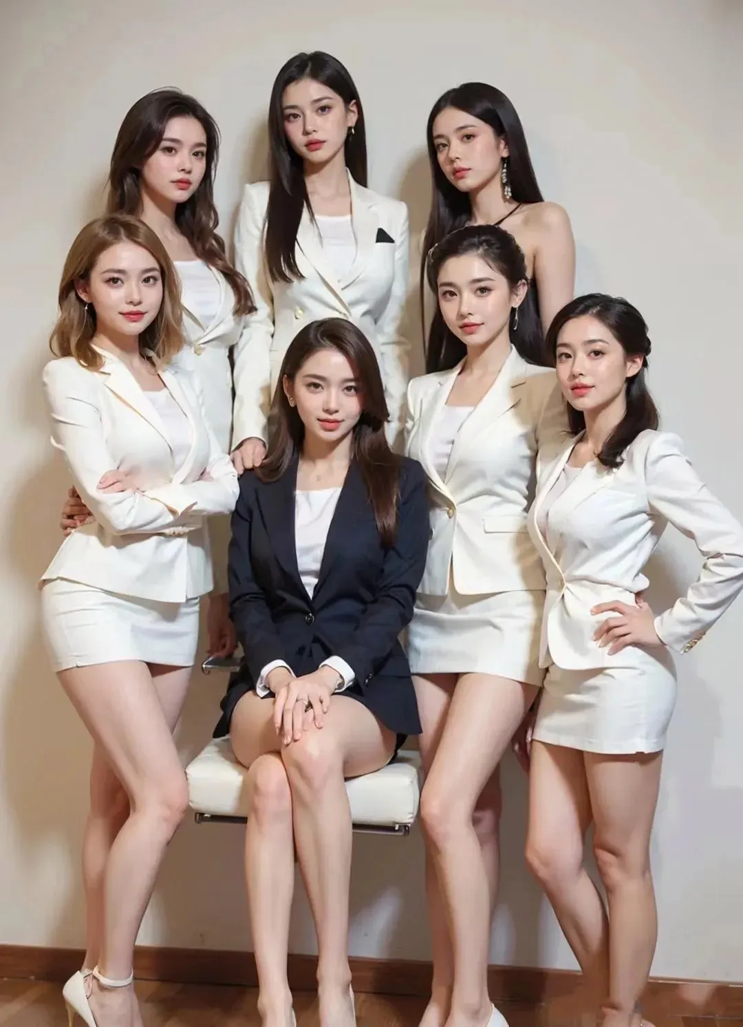 七姐妹都是这么漂亮