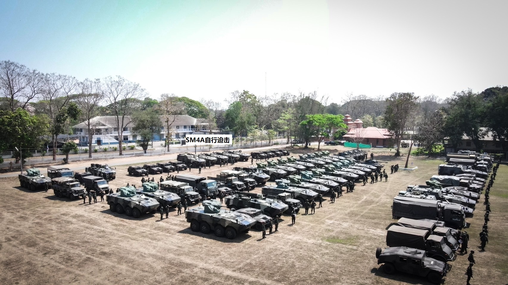 泰国陆军放弃美国装甲车。装备我国产VT-4坦克、VT-1步兵战车，具备对抗越南装