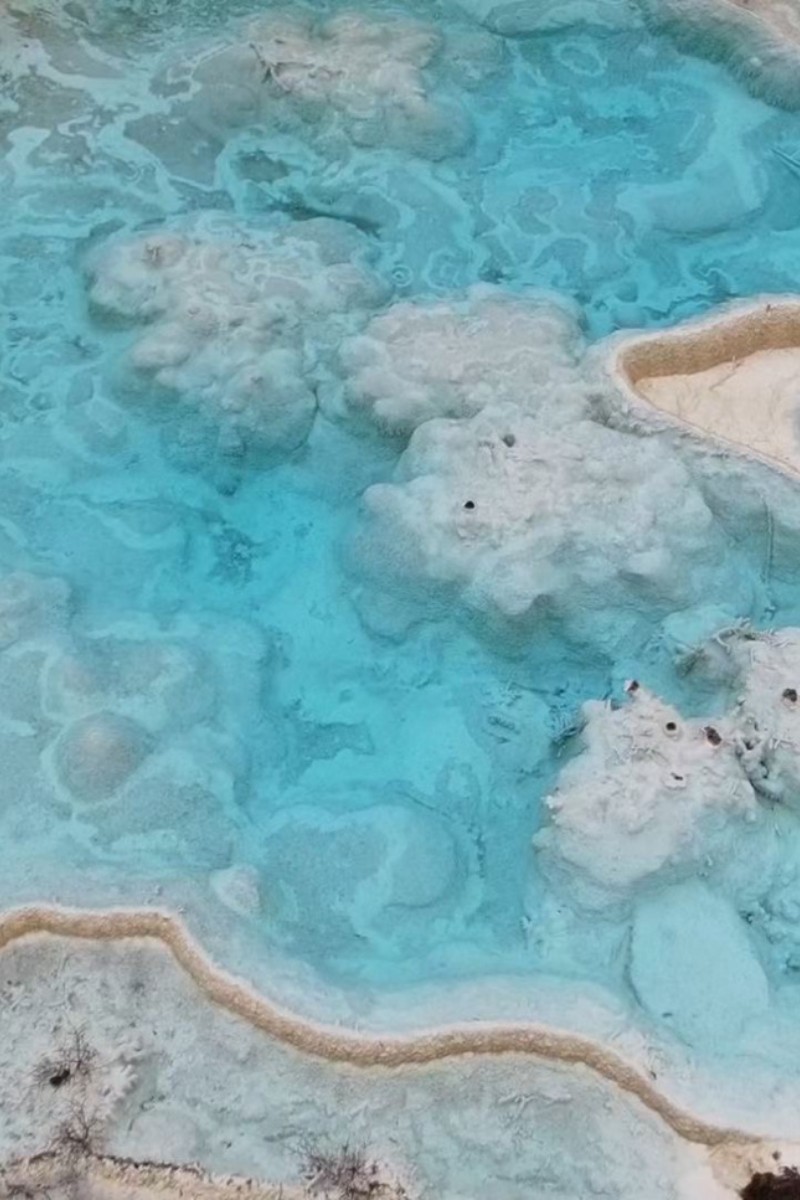 在路上｜九寨沟黄龙｜枯水期黄龙拍照也好看
