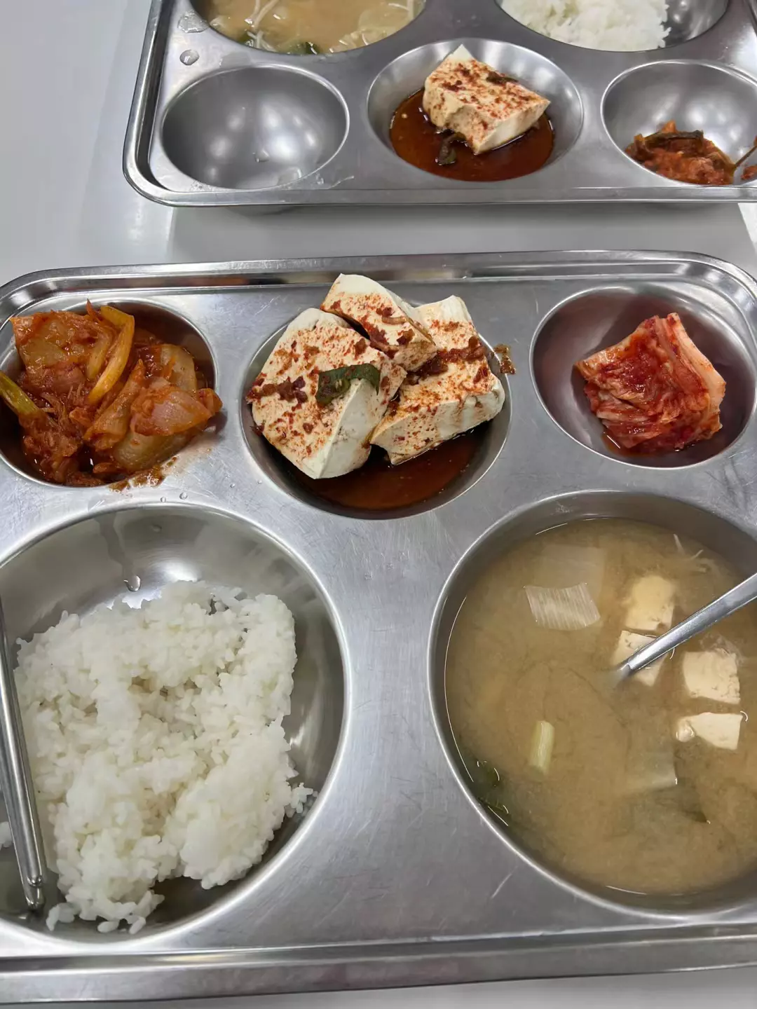 韩国电子厂，今天的晚饭，真的气笑了