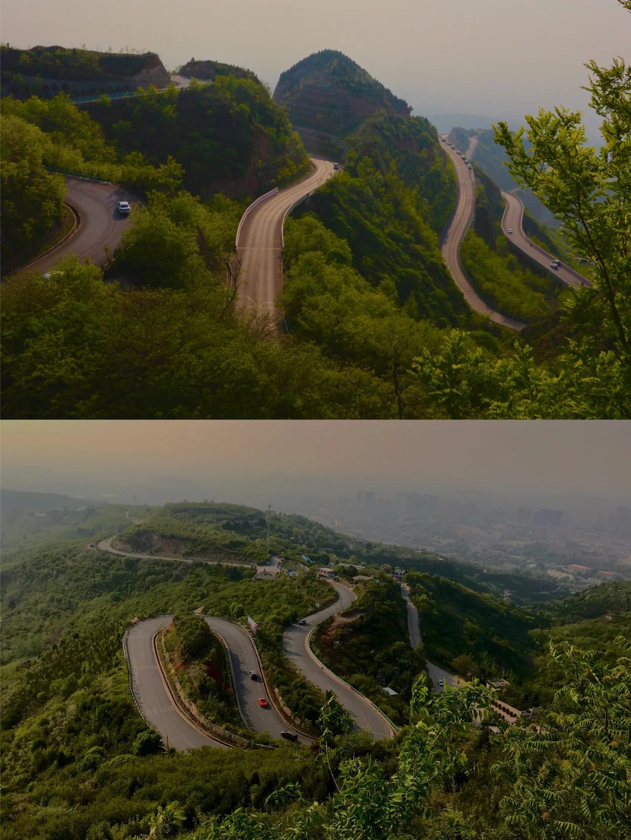 西安周边游，最美环山路，看骊山最美日落