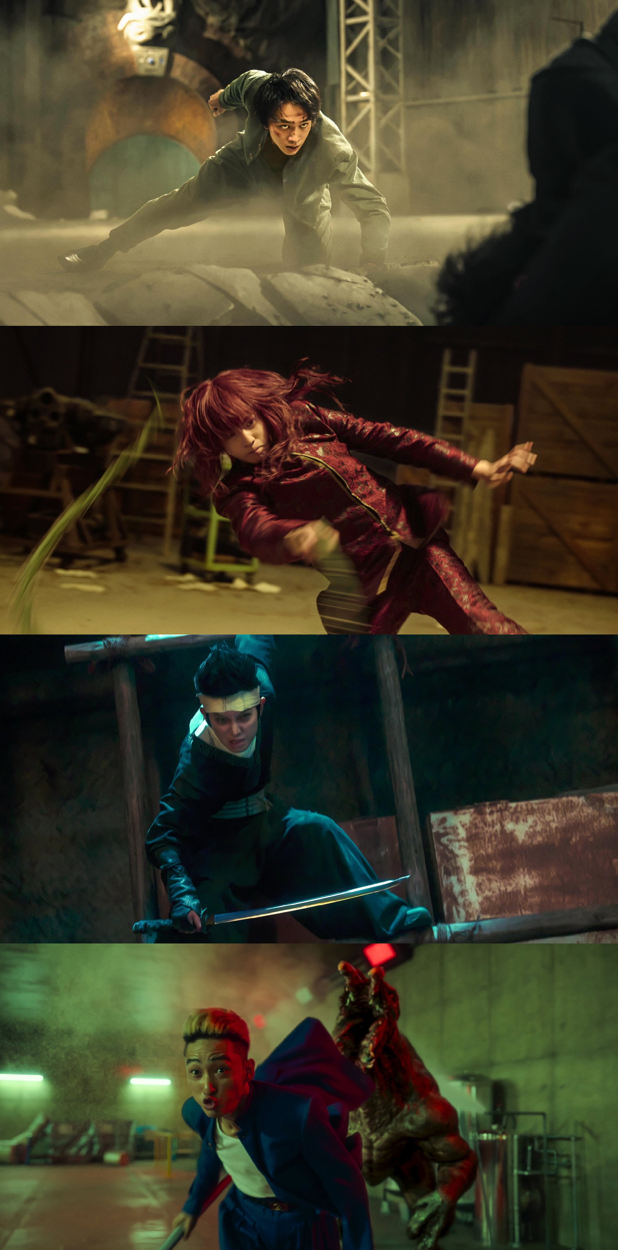 Netflix打造的《幽游白书》真人剧集发布多张剧照！
北村匠海饰演浦饭幽助；
