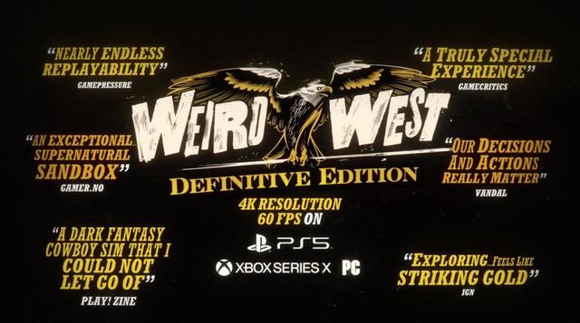 《诡野西部：终极版》公布 登陆PS5和Xbox Series