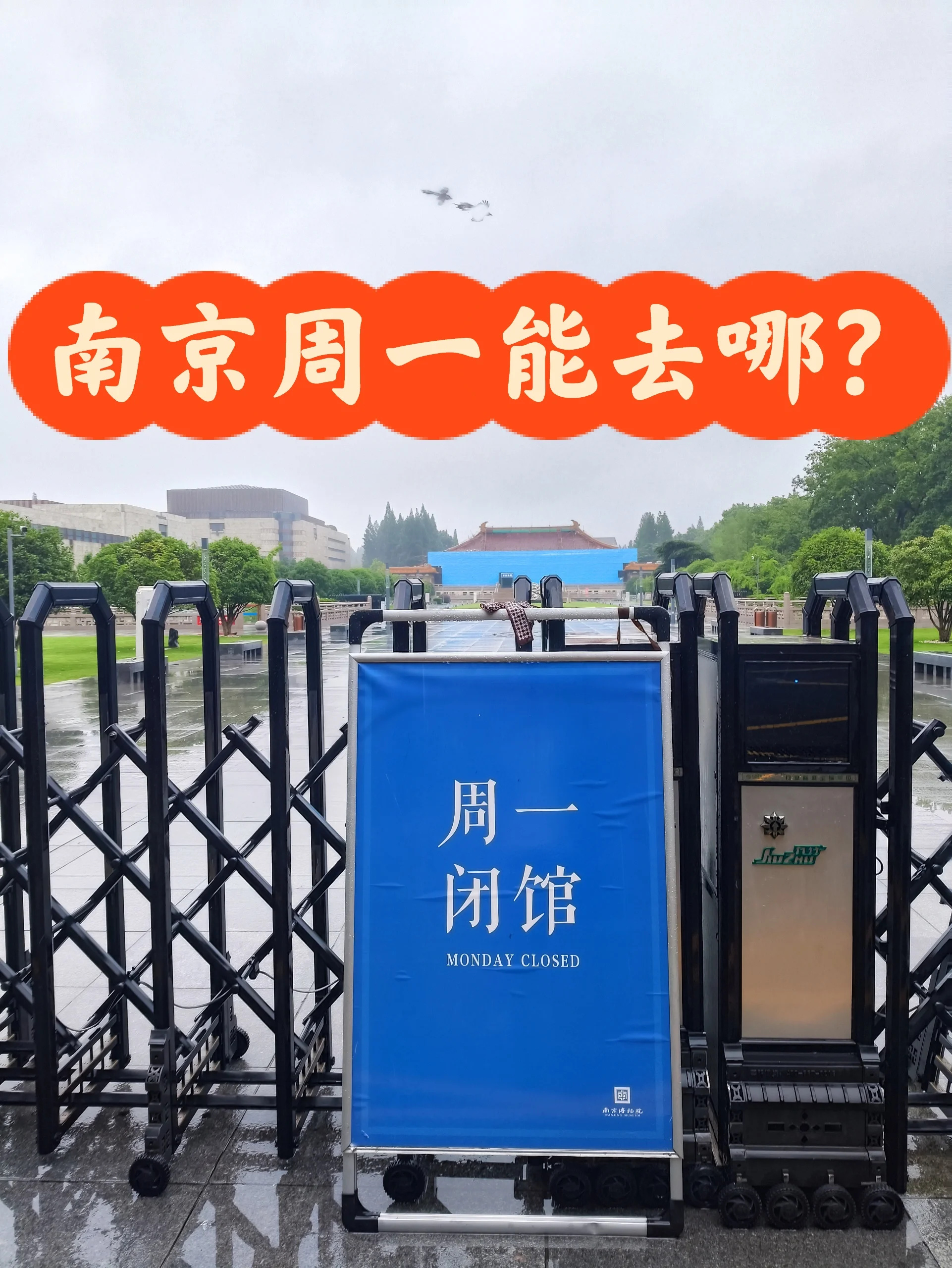 周一闭馆 | 南京周一能去哪？