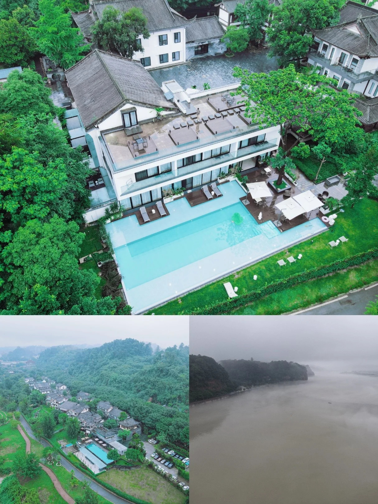 泡着温泉看大佛|乐山大佛的宝藏民宿