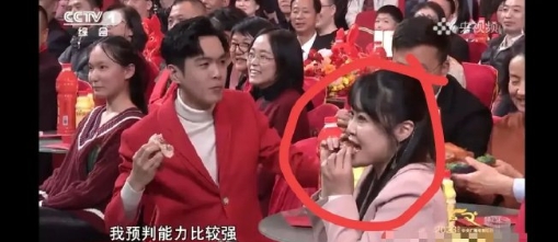真的好奇，这位大姐到底是什么关系，连续两届春晚，都在前排座位！ ​​​