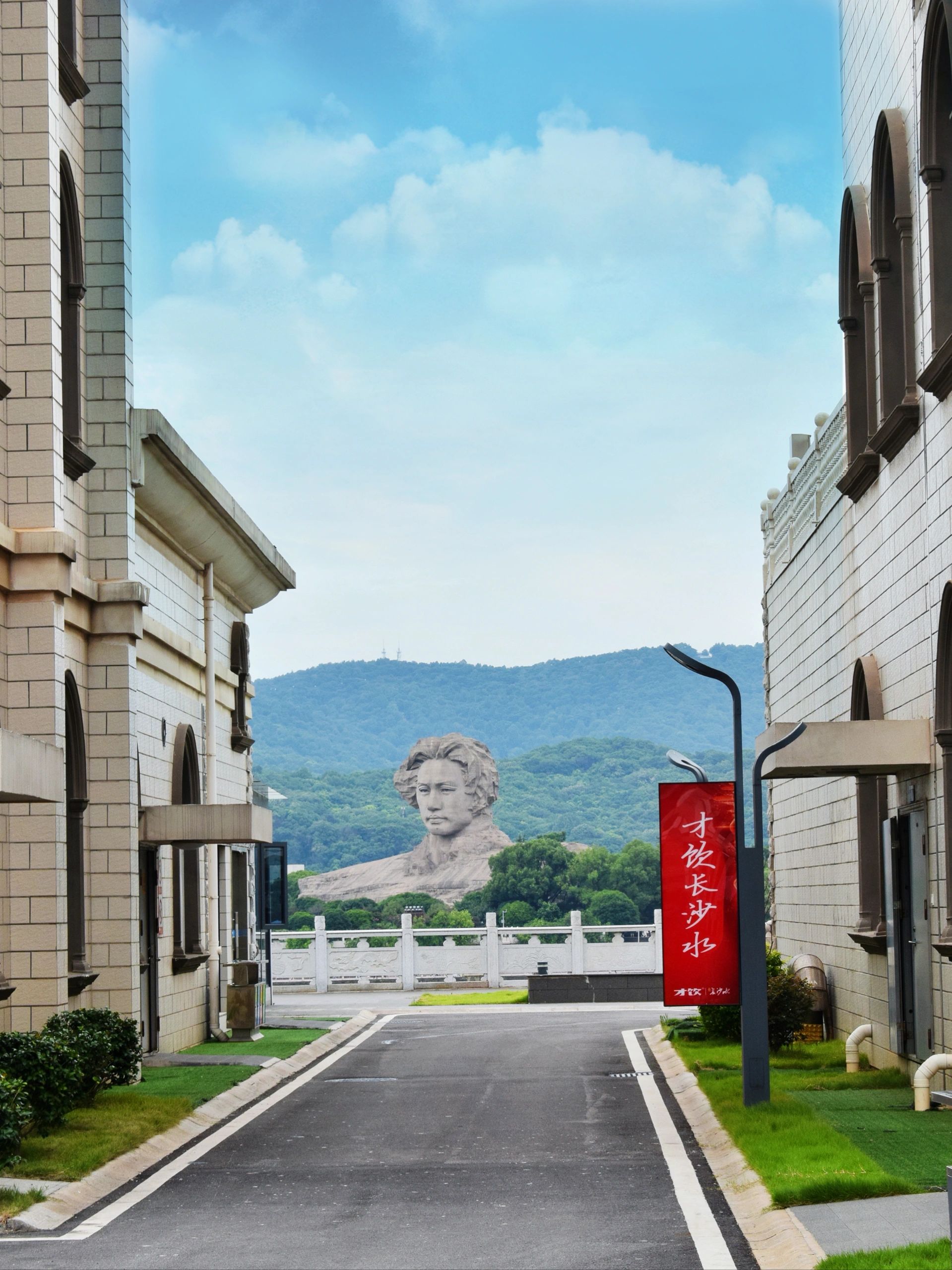 3个长沙橘子洲人少好拍的出片机位