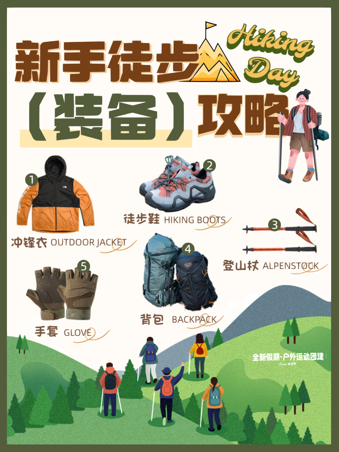 新手徒步装备怎么选 轻量化装备攻略拿好啦