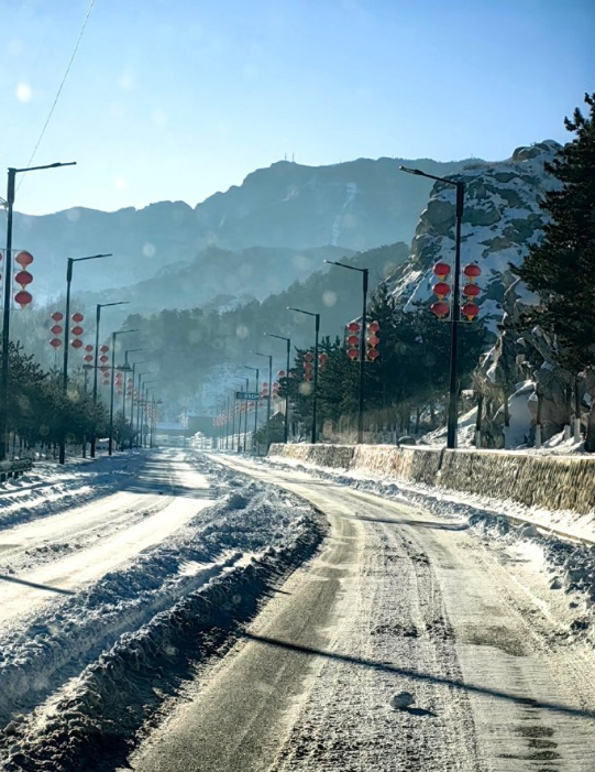 白石山赏雪，零下二十多度，滴水成冰，美景却不期而遇。 ​​​