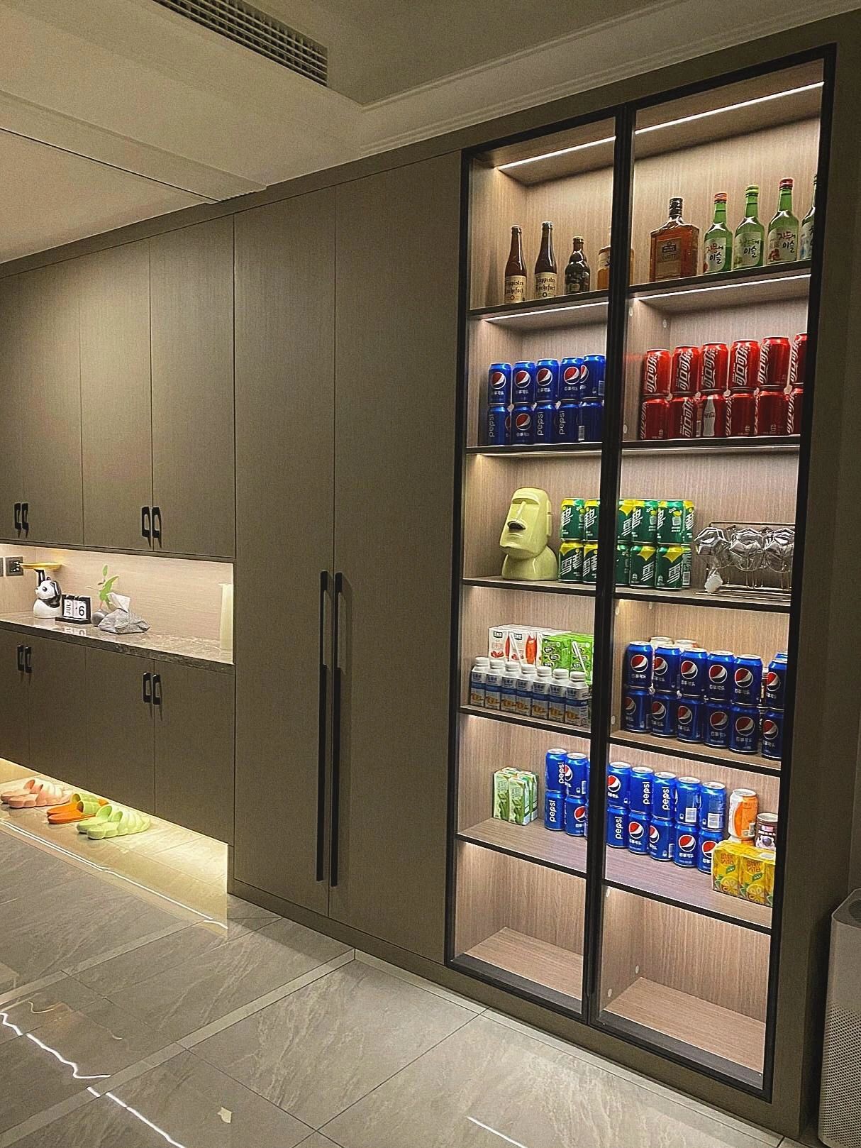 饮料展示柜摆放#饮料展示柜#