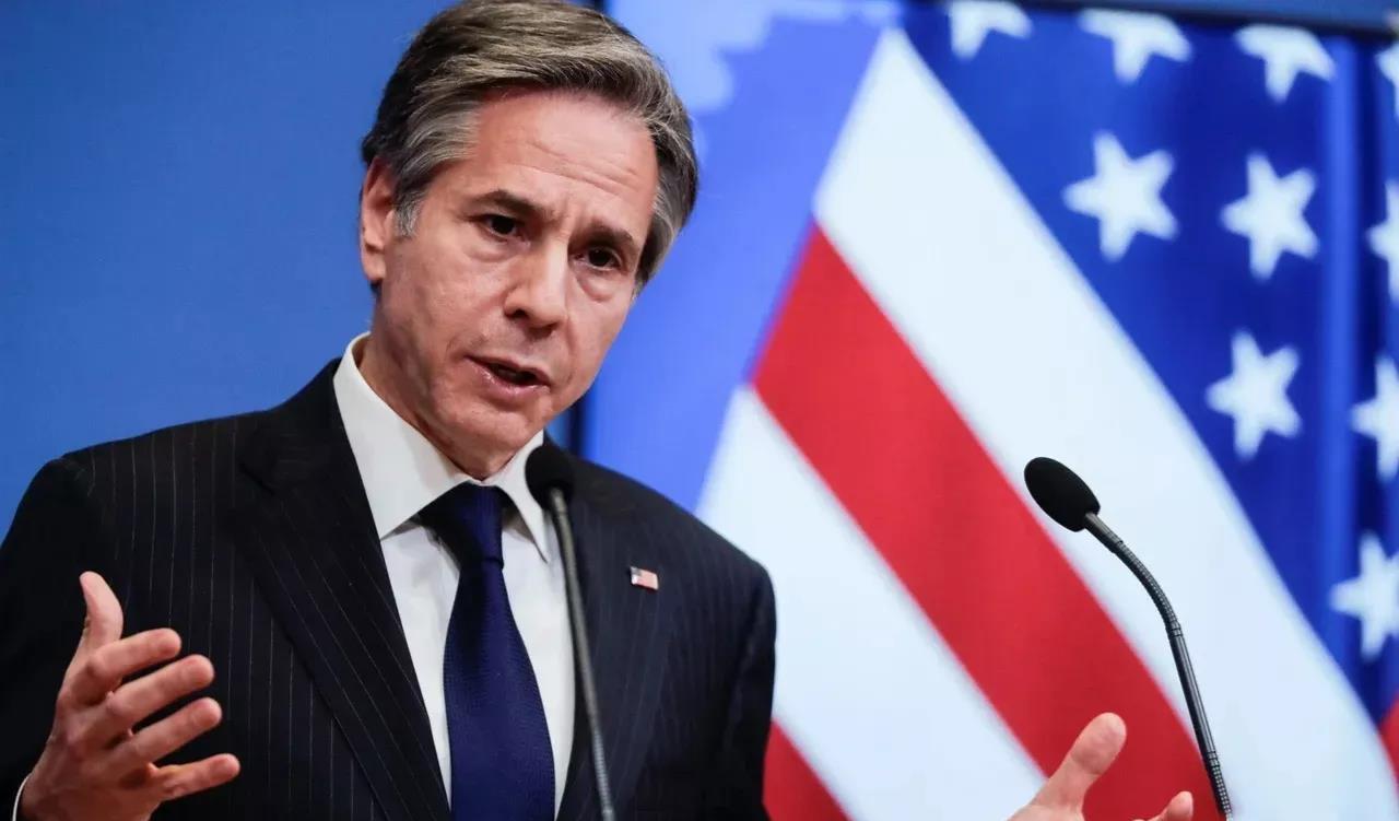 美国国务卿一句话引爆全美紧张！今日消息传出，布林肯的一次演讲在不经意间成为了美国