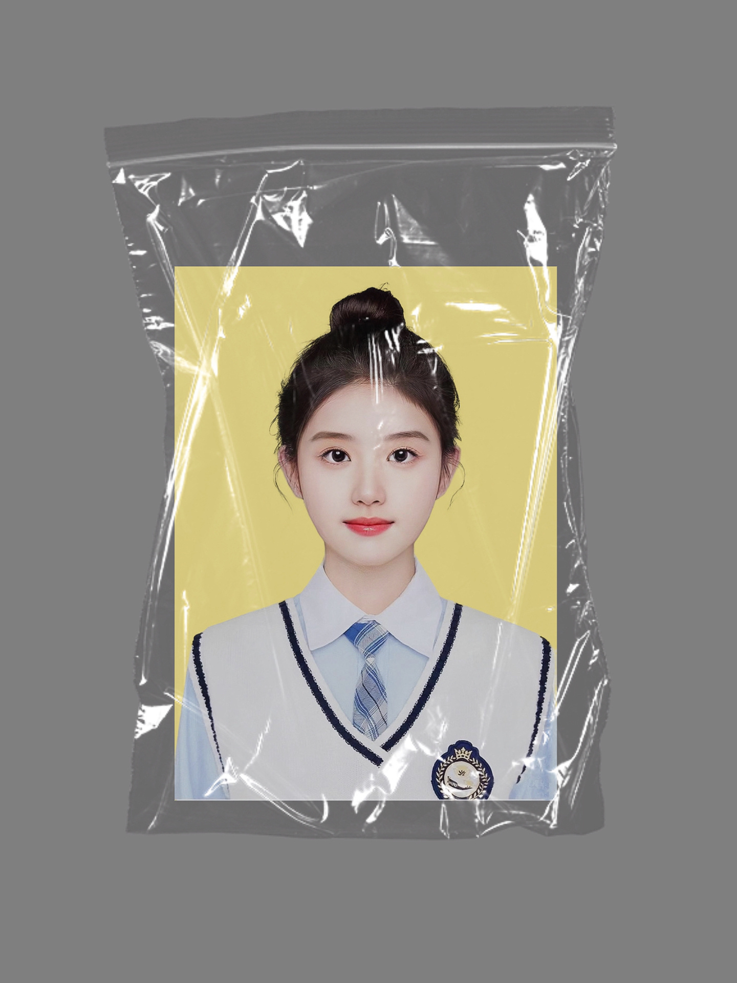 手机拍的证件照太好看了#相片尺寸#