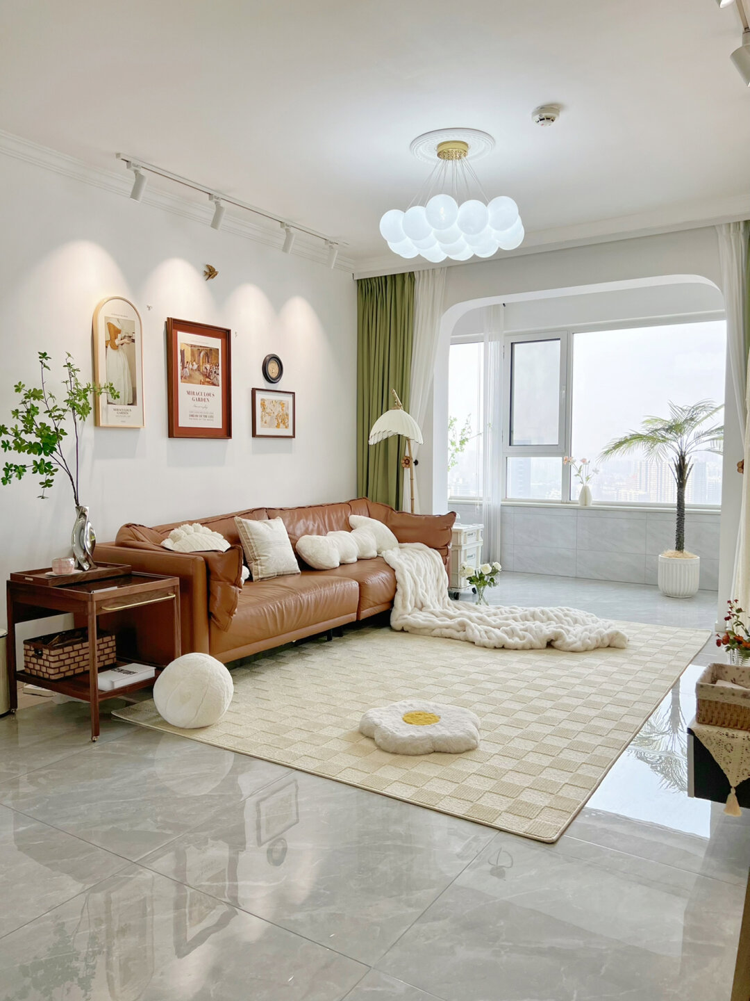 26岁，靠老公和自己，住上了Dream House!
我家建筑面积109，套内面