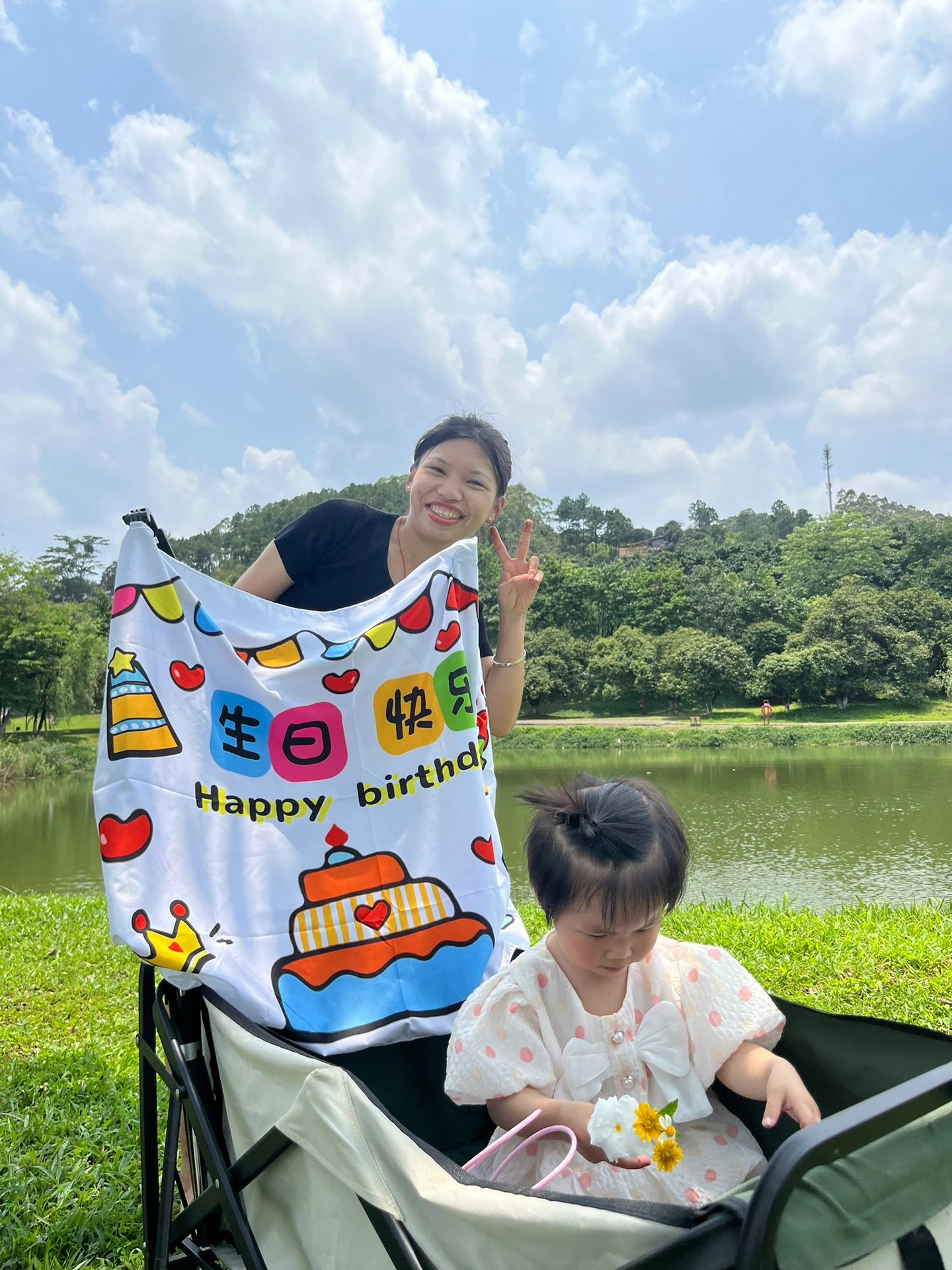 35°C的天气露营⛺️ 疯了