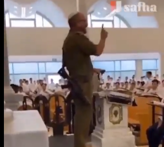 以色列士兵在大量伤亡后呼吁犹太学生入伍。以色列招募士兵的军官说：“到目前为止，我