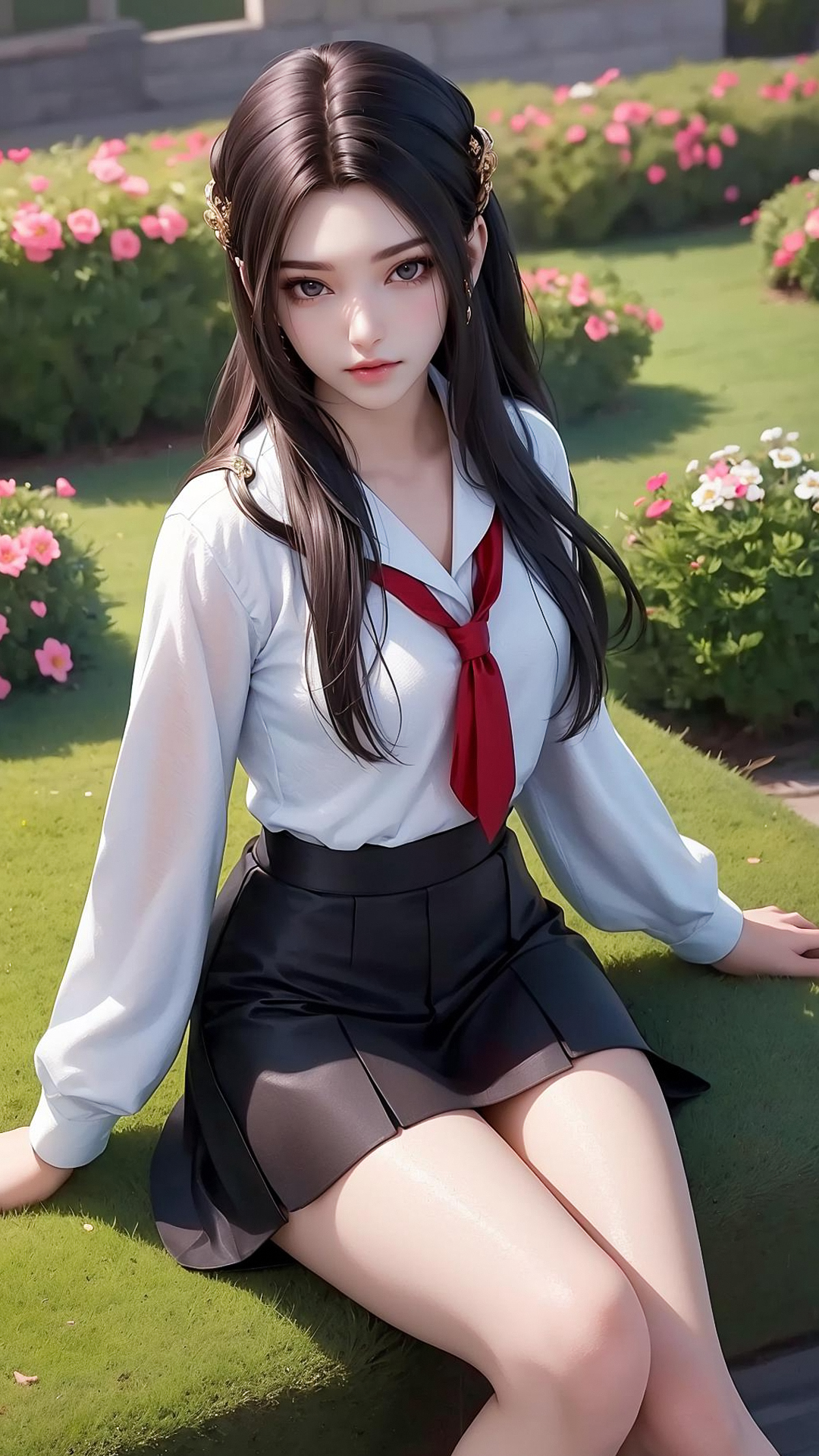 AI绘画｜《完美世界》高清4K全屏手机壁纸分享：国漫女神秦怡宁！