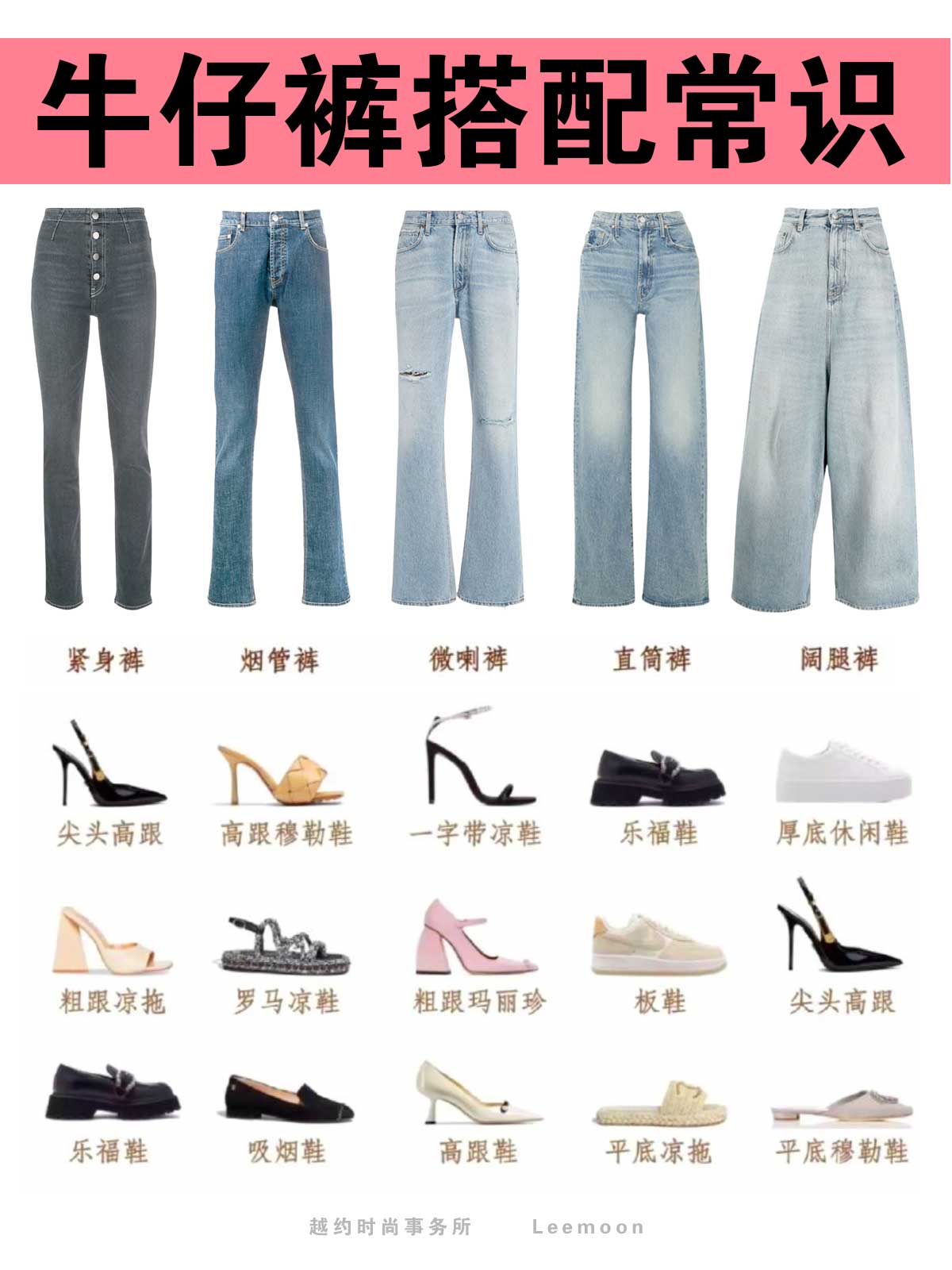 牛仔裤搭配鞋子#短袖牛仔裤配什么鞋#