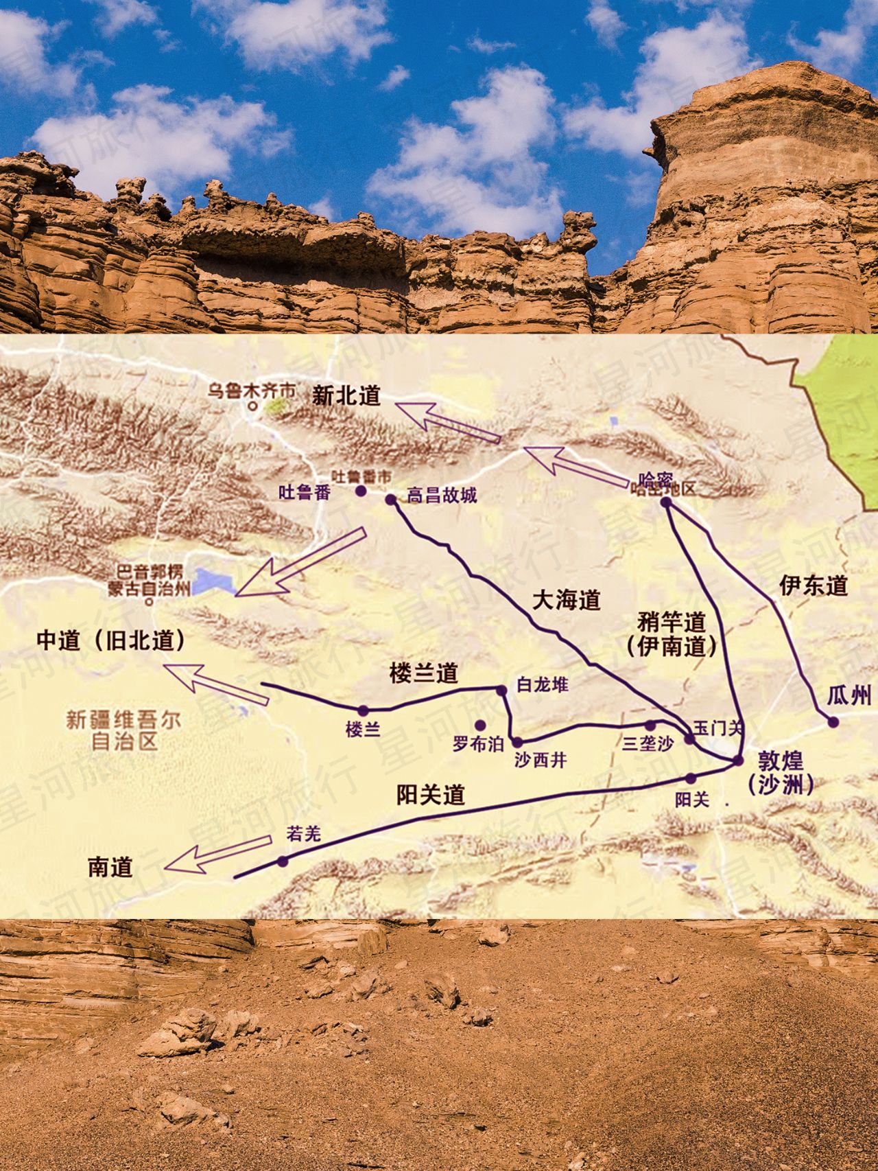 一张图说明你大海道走的是那一条