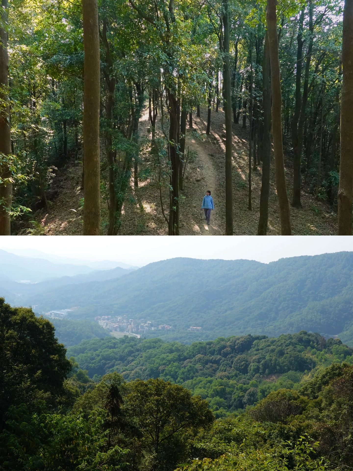 帽峰山穿越 广州市区徒步登山拉练路线