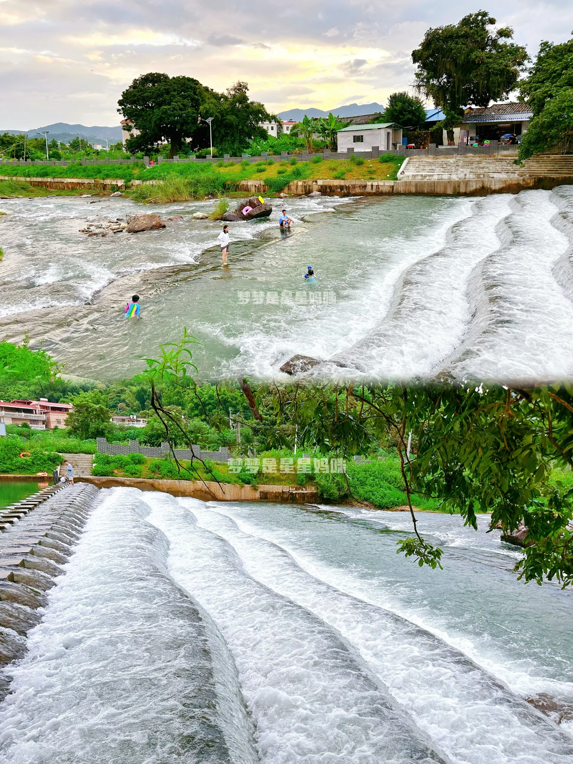 好天气不来会后悔的玩水地💦水巨清
