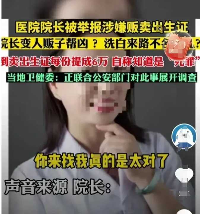 叶有芝三年开出5000张出生证明，每天5个，一张出生证明9.6，一天是48万，自