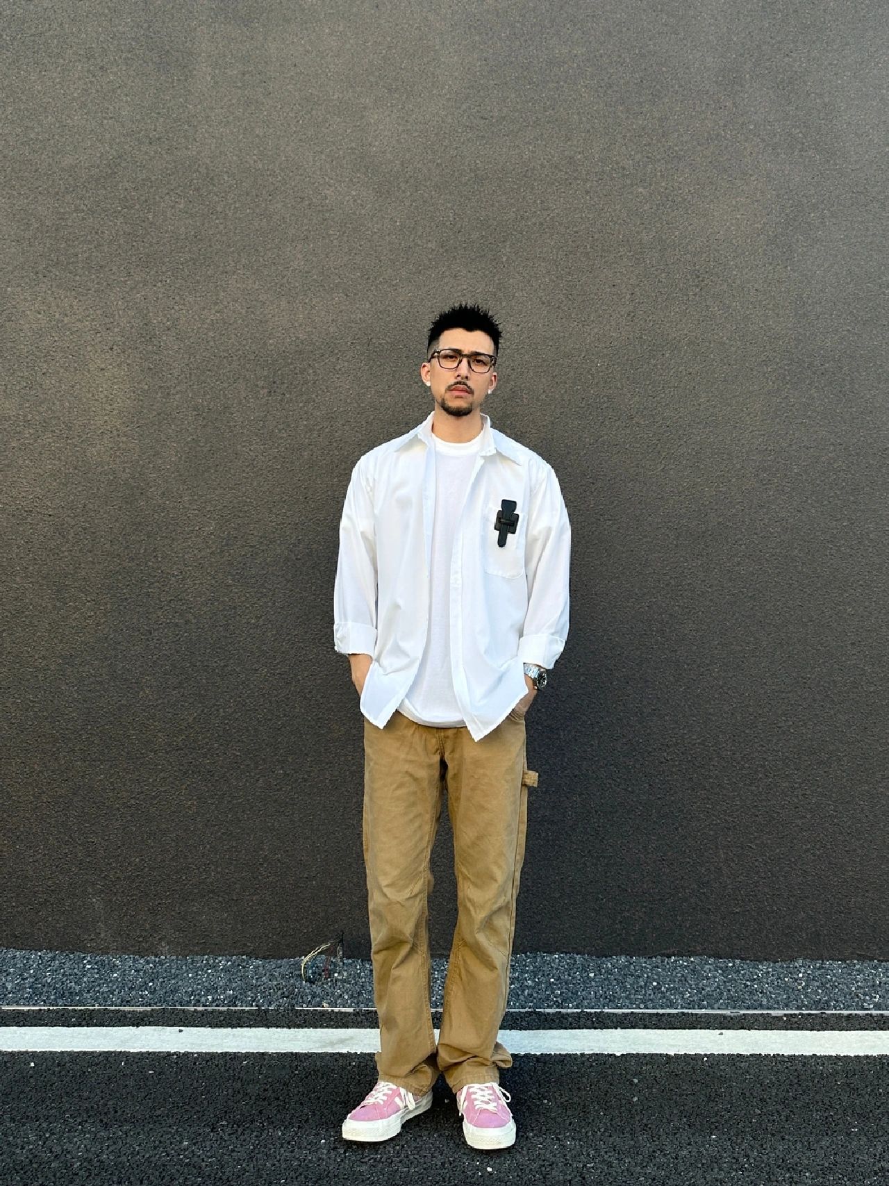 清爽舒适的穿搭