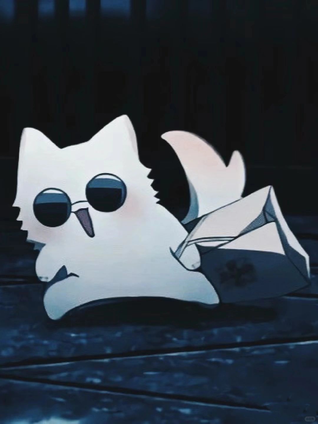 285/猫
意外被变成猫咪了。
但是没有关系，
老师依然是最强哦——