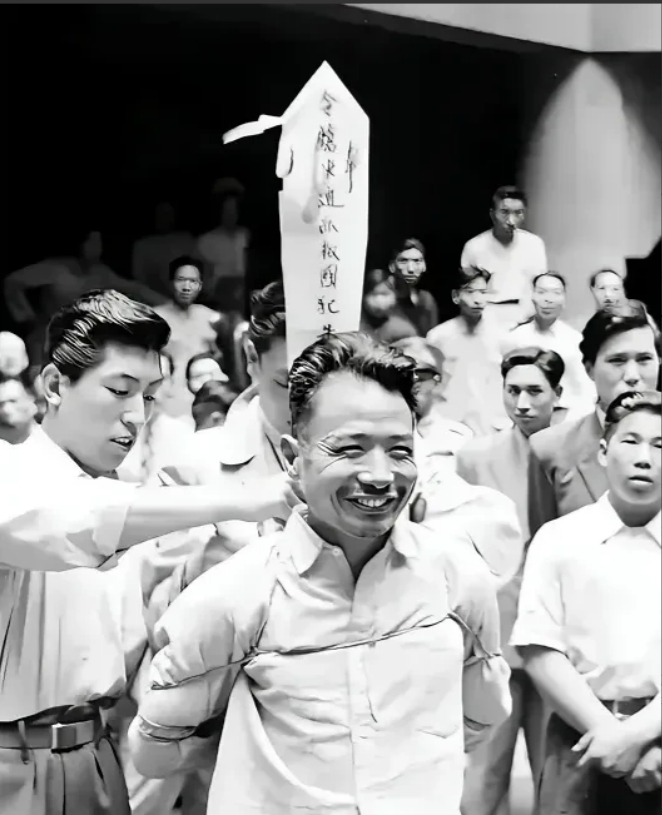 请问有多少人被押赴刑场，还能笑的出来？当朱大同被押赴刑场实行死刑的时候，身边的百