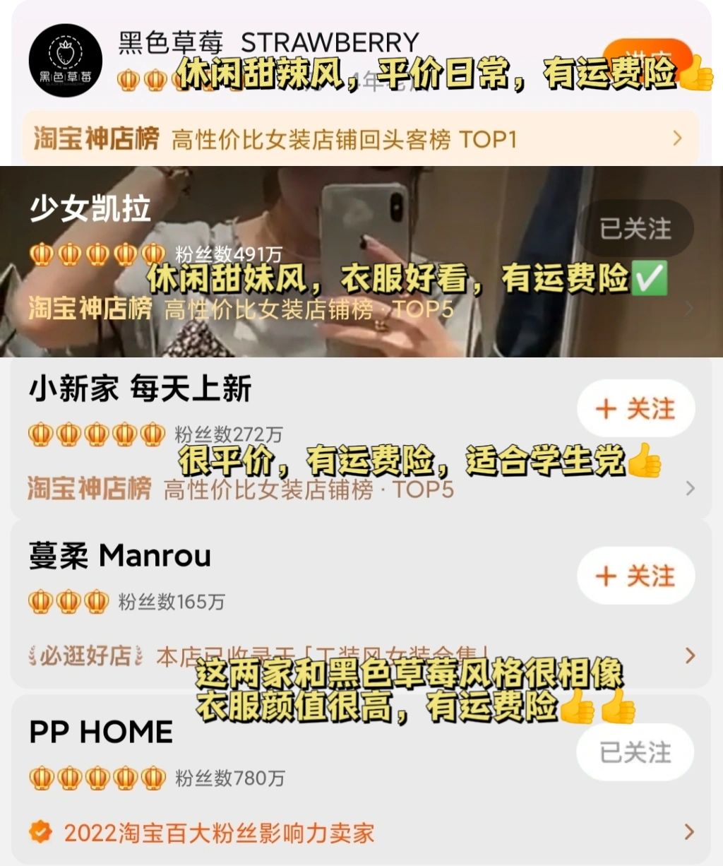 学生回购过的店铺#淘宝上适合学生的店铺#