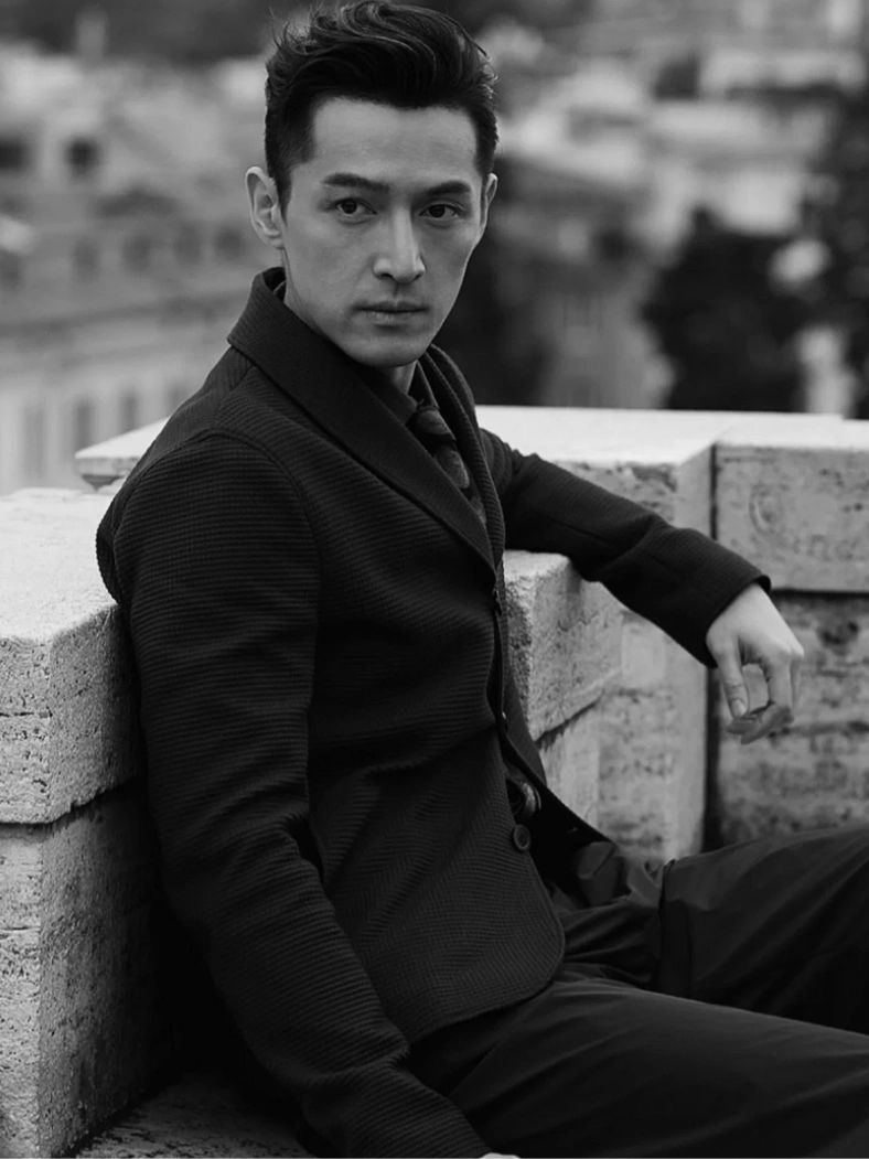 深沉的复古油头