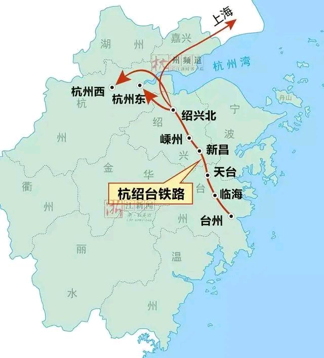 浙江的最大高铁工程，杭州绕过了温州和宁波
这是浙江目前投资最大的高铁工程，杭州绕