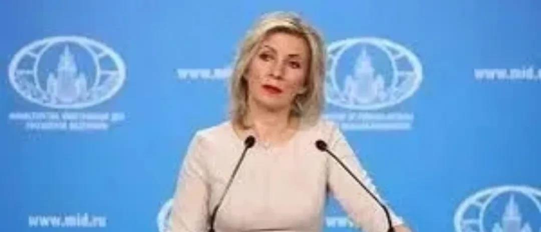 扎哈罗娃太搞笑了，中国的相声都没这么幽默。

她说：“谁找到了德国外长贝尔伯克丢