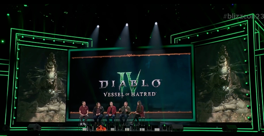 在今年的 BlizzCon 23 中，针对《暗黑破坏神 4》血之赛季的相关更新之