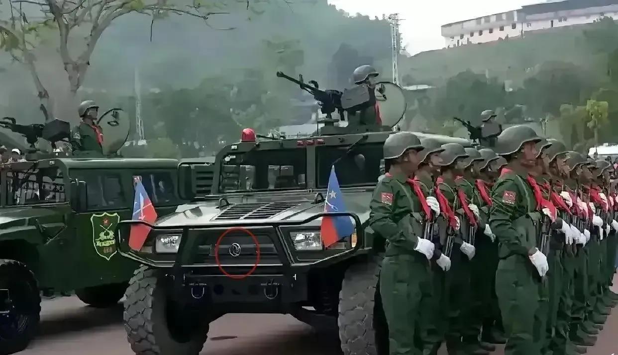 没错、缅甸战车东风标志。忍无可忍无需再忍！没有实力，联合国安理会决议对以色列就是