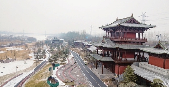 【雪韵醉人】太原2024年第一场雪如期而至。 瑞雪兆丰年，这场雪欣喜了人们的心情