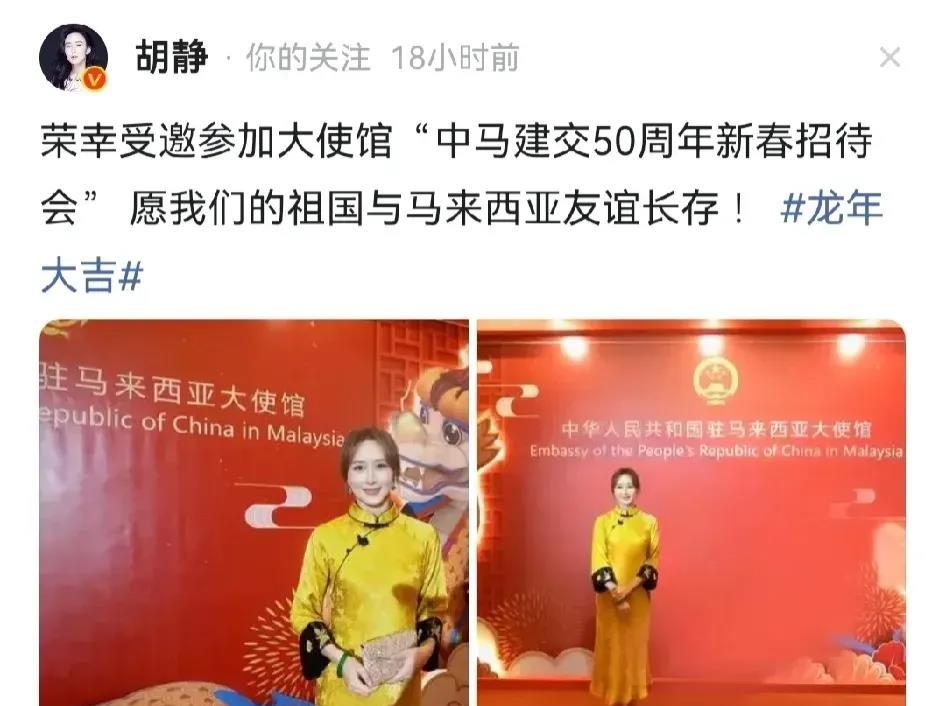 胡静的命真好，即嫁入豪门，又过的这么好，老公是马来西亚富豪，但人家依然把胡静宠上