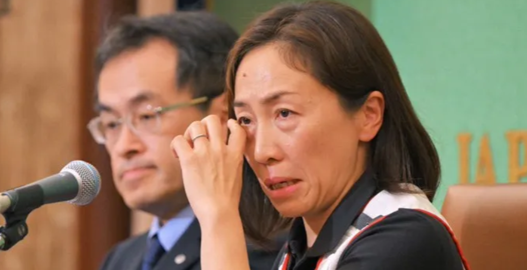 一名日本护士在加扎医院当志愿者，回到日本后举行了记者招待会，并说:

“加沙人犯