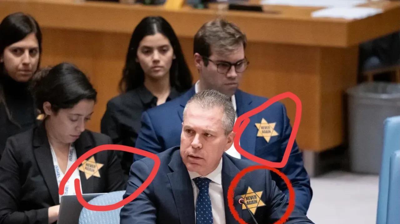 这是戴上瘾了，还是怀念以前集中营的生活了？

有的族群真是脑子锈了，在联大会议上