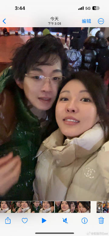 我不管 反正刚她拍视频的时候我给她亲了 ​​​