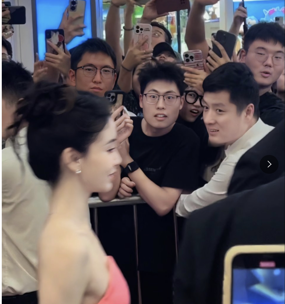 当男生看到真的杨颖！眼神有多直！#Angela baby杨颖#