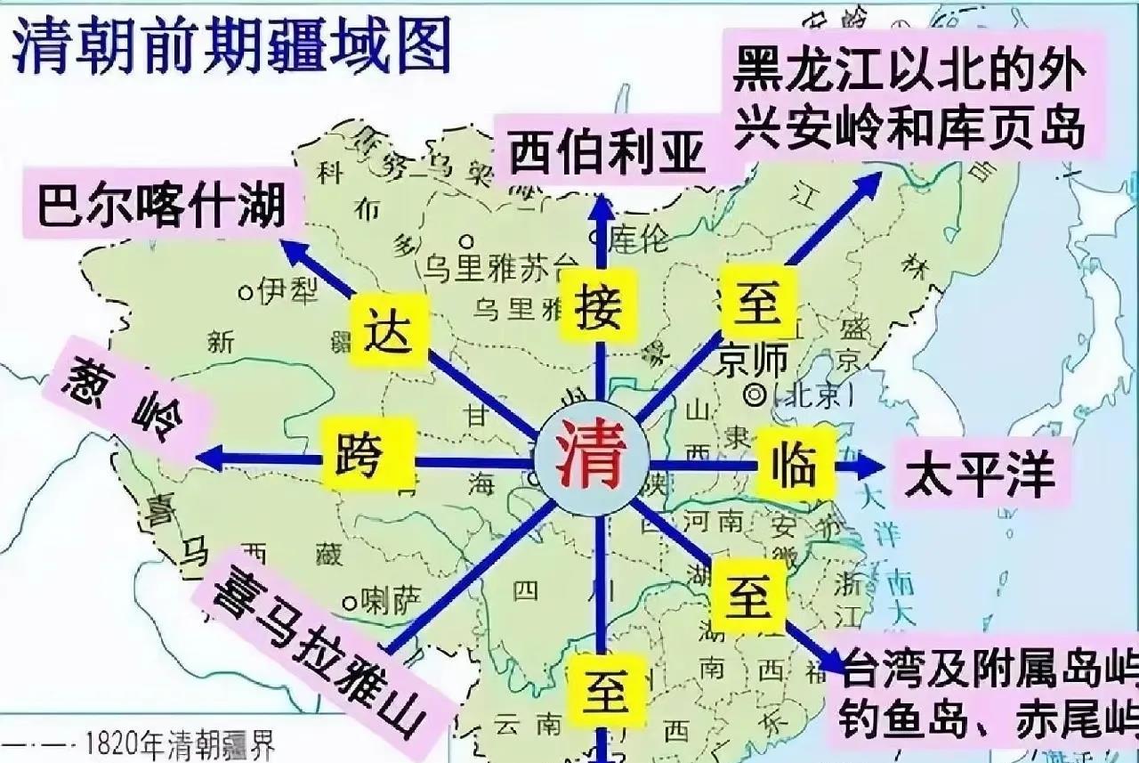清朝能有如此疆域，无外乎有以下两个原因。
一、重视汉化
从与明朝残存势力，各路群