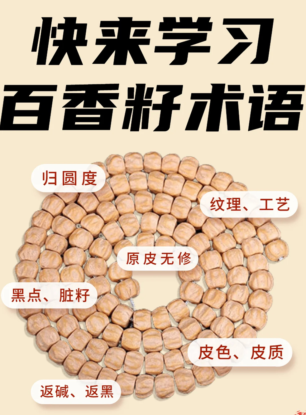 文玩科普鉴定|快来学习百香籽术语
