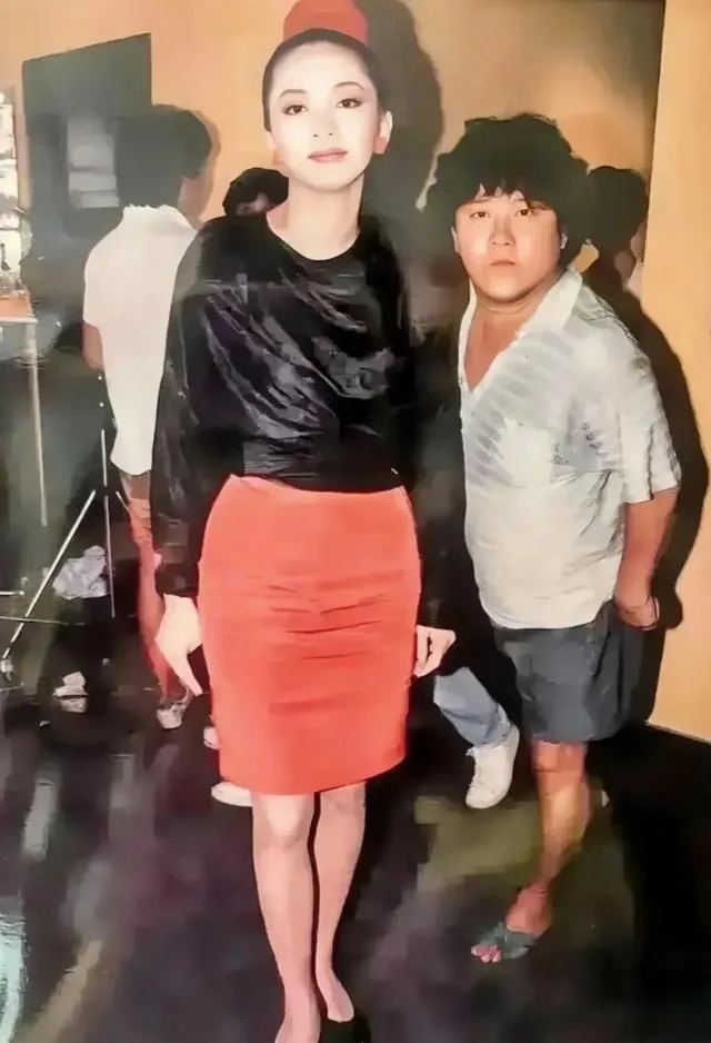 梅艳芳和曾志伟年轻时候的合影