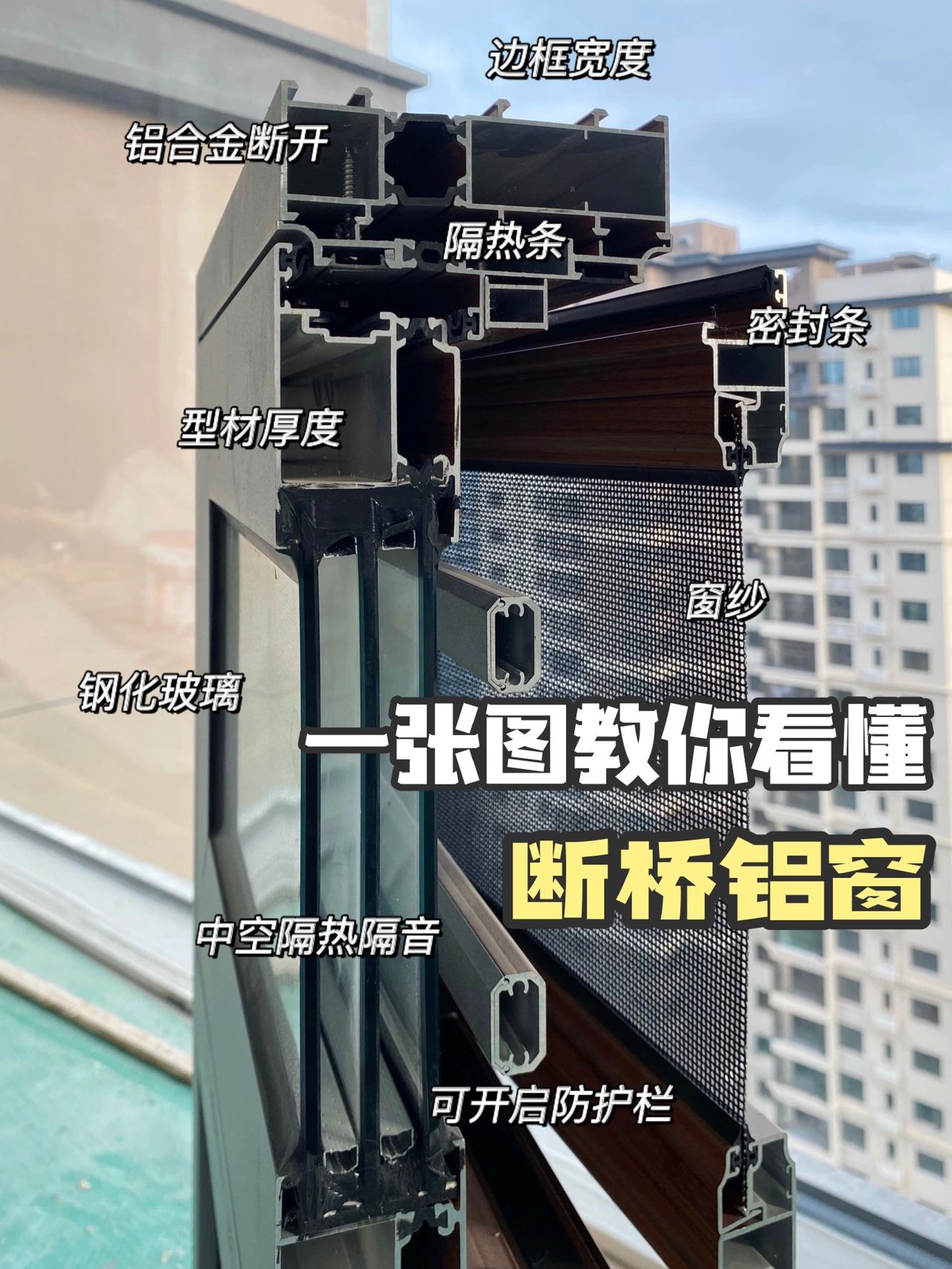 断桥铝#断桥铝门窗#