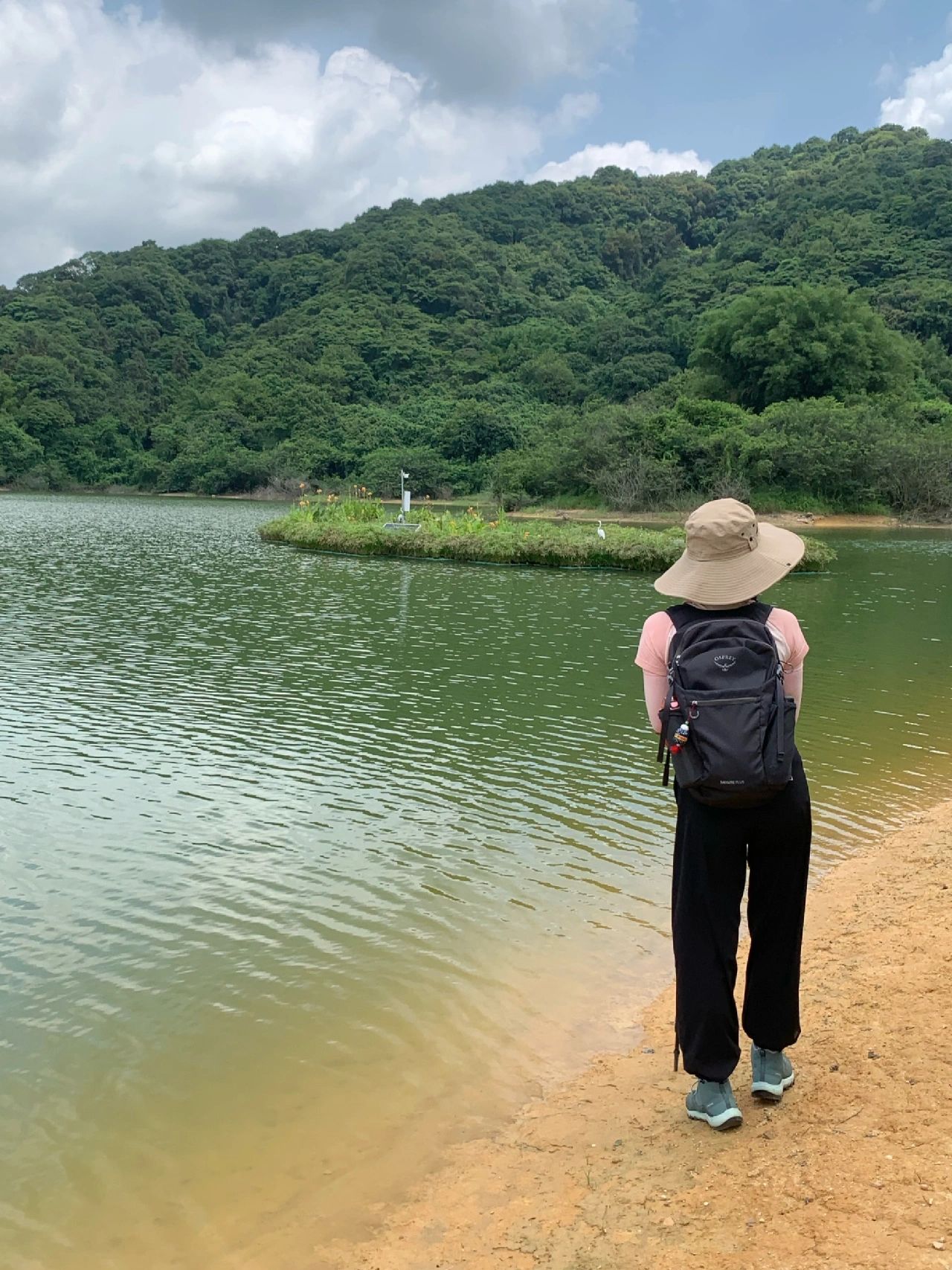 木强水库半岛徒步绿荫多水清澈超适合夏天