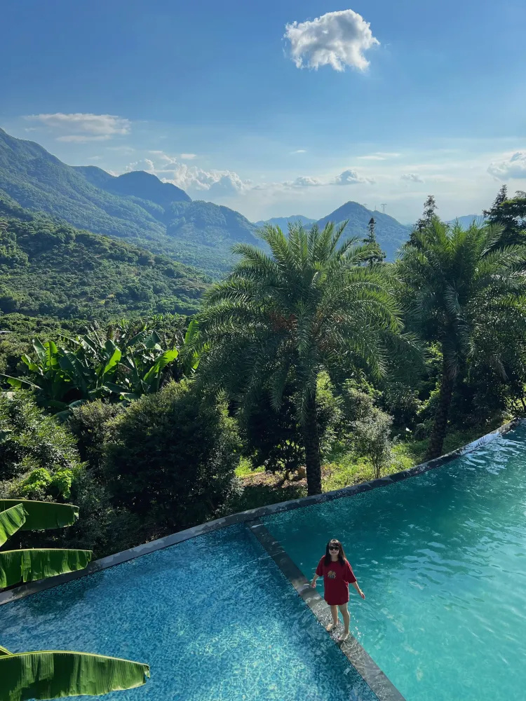 蓝天白云之 落日晚霞